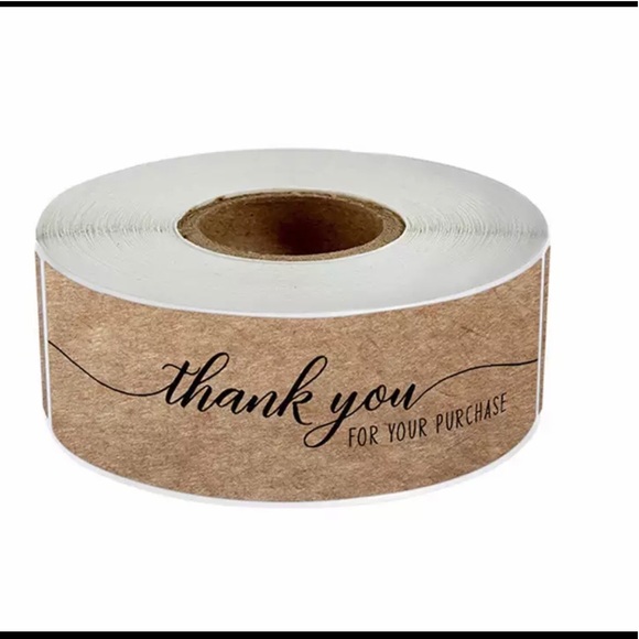 4 Rolls of Thank you stickers-#FBL01 - Picture 2 of 15